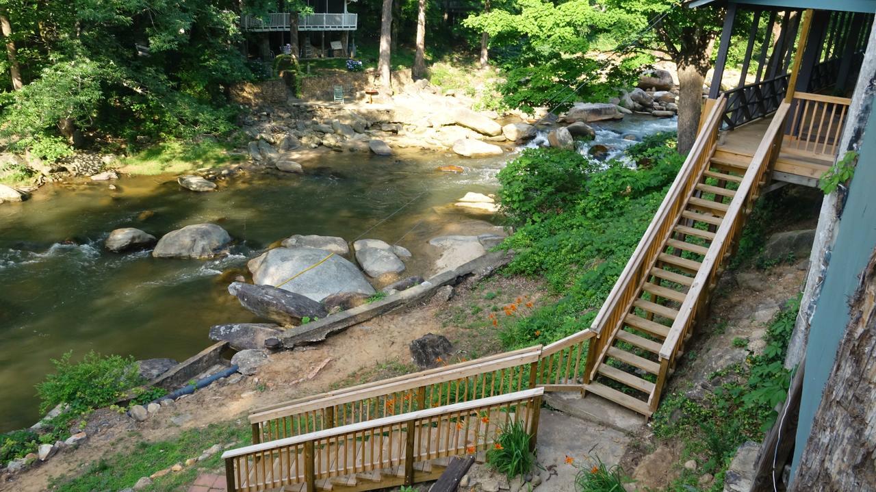 Riverside Lodge At Chimney Rock Esterno foto